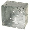 American Imaginations Electrical Box, Square Box, Galvanized Steel, Square AI-37171